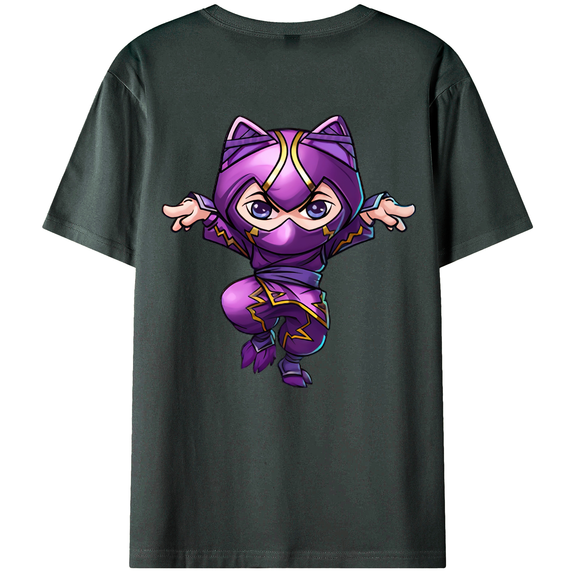 （画像用） リーグ・オブ・レジェンド League of Legends LOL 綿100％ メンズ半袖Tシャツ（バックプリント） 通気性